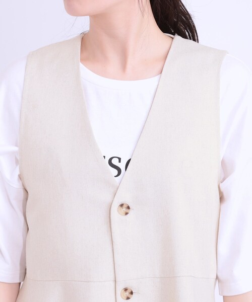 DRESKIP（ドレスキップ） ベスト ジレ 「S-LL」いつものコーデにプラス