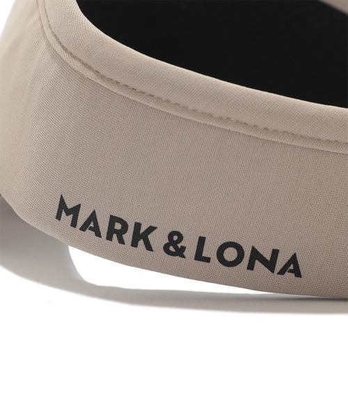 MARK & LONA サンバイザー ホワイト FREE メンズ　未使用品 MARK & LONA サンバイザー ホワイト FREE メンズ 未使用品