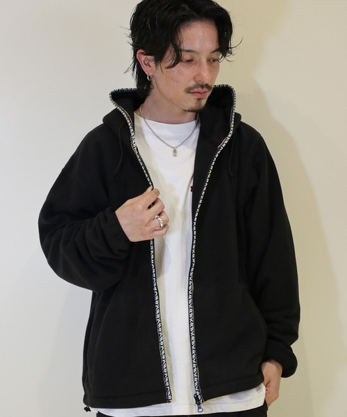 「JACKROSE」 「BAYCANT」ブルゾン X-LARGE ブラック メンズ_画像4