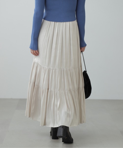 FREE'S MART（フリーズマート） スカート シャイニーティアード