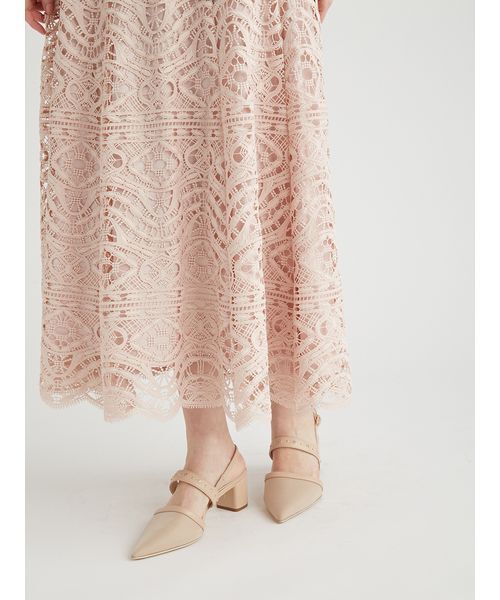 バックシャンレースドレス　CELFORD CELFORD（セルフォード） ドレス バックシャンレースドレス : ZOZOTOWN