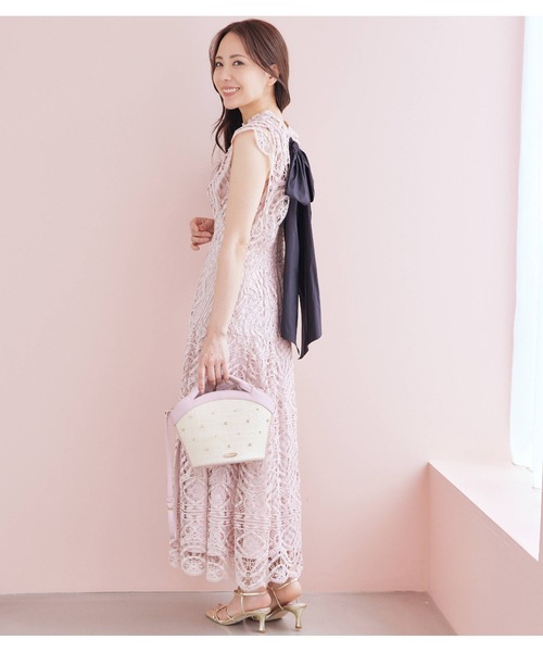 CELFORD バックシャンレースドレス　新品タグ付き CELFORD ドレス バックシャンレースドレス : ZOZOTOWN Yahoo!店
