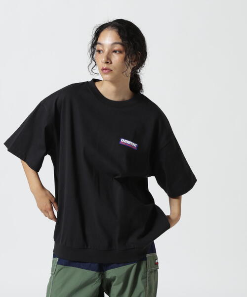 tシャツ overprint/オーバープリント/BOX LOGO PT TEE レディース