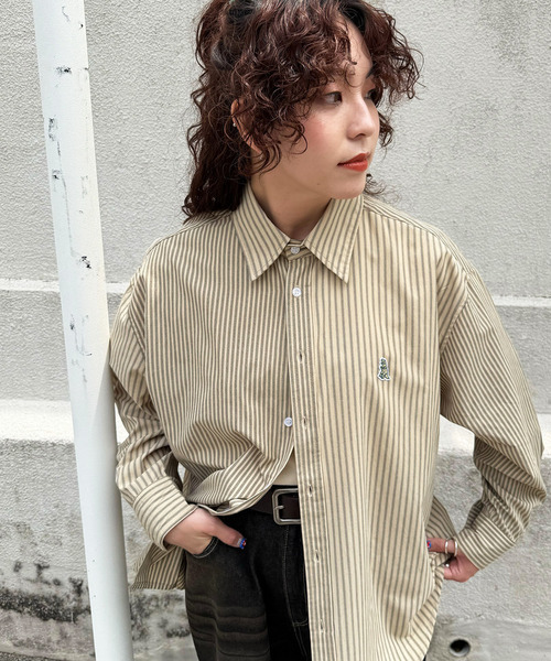 DOUBLE NAME（ダブルネーム） ブラウス シャツ 「m:rex」ミニ恐竜