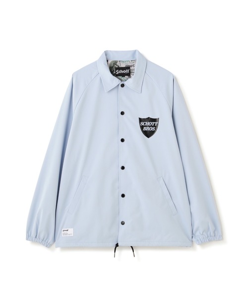schott」 コーチジャケット 2XL グレー メンズ