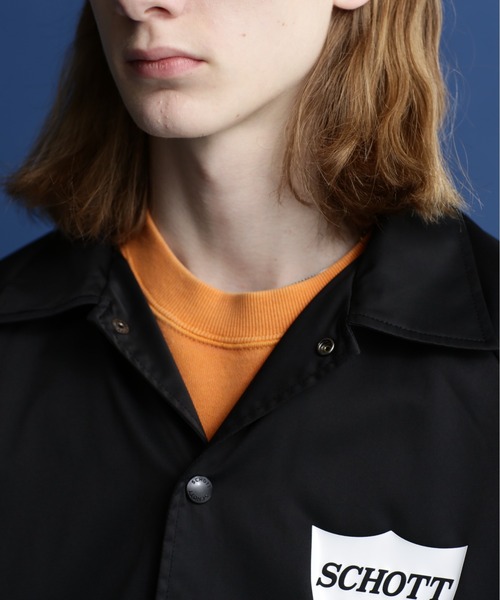 Schott N.Y.C（ショット） 「schott」 コーチジャケット 2XL グレー