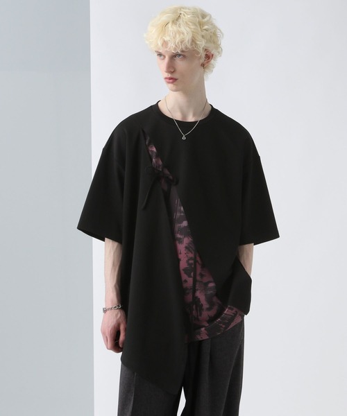 tシャツ 「YUMA TAKAHASHI×HARE」2Pレイヤーカットソー レディース HARE tシャツ 「YUMA TAKAHASHI×HARE」2Pレイヤーカットソー