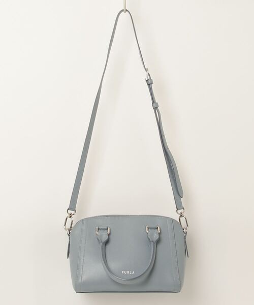 美品　フルラ　ハンドショルダーバッグ2way ブルー　上質素材 FURLA 「FURLA」 2WAYバッグ ONE SIZE ブルー系その他