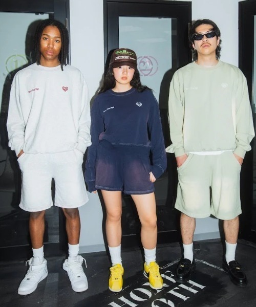 HTH セットアップ stitch two point setup (women) レディース