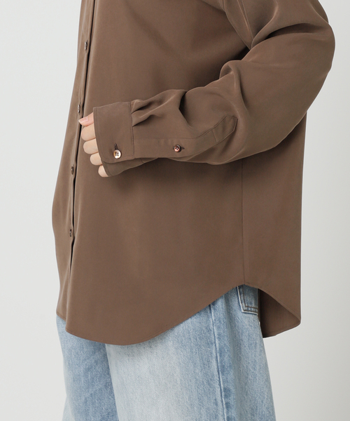 plage ブラウス シャツ Sway Back Tuck レディース : ZOZOTOWN