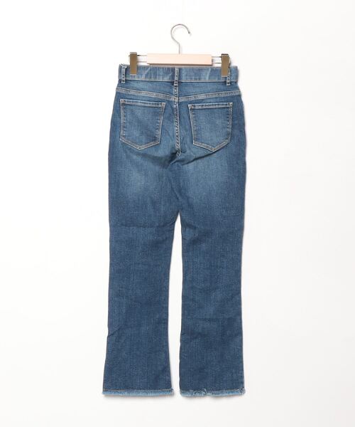 [Bonjour Sagan] обработка ботинки cut Denim брюки M голубой женский 