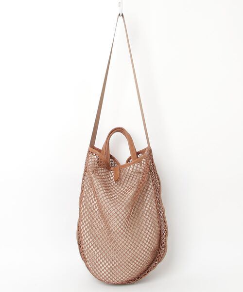 【美品】ear PAPILLONNER ウマ2WAYビッグトートバッグ　キャメル 美品】ear PAPILLONNER ウマ2WAYビッグトートバッグ キャメル