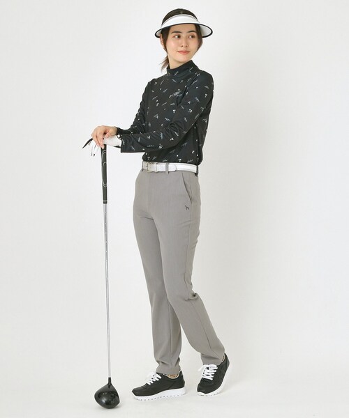 adabat ゴルフウェア レディースパンツ M(38) adabat（アダバット） パンツ アルガンオイルストレッチパンツ