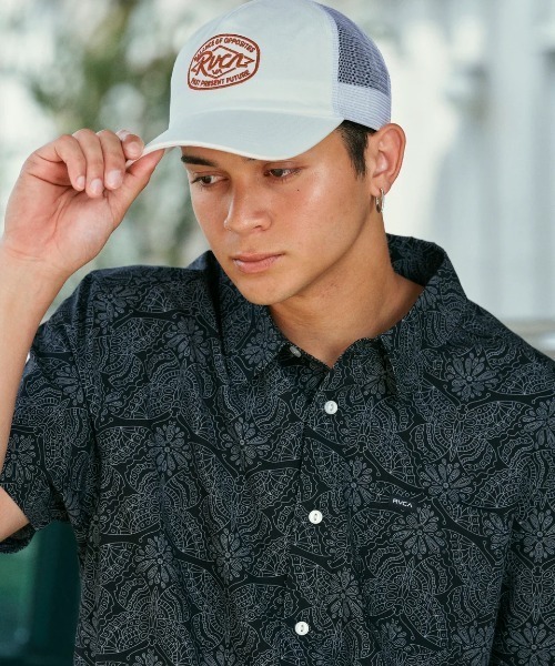 RVCA シャツ メンズ 「RVCAxAZUL BY MOUSSY」 X AZUL ANYTIME SS