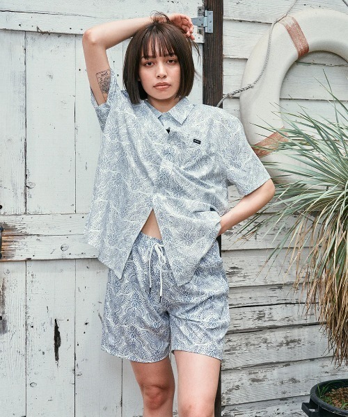 RVCA シャツ メンズ 「RVCAxAZUL BY MOUSSY」 X AZUL ANYTIME SS