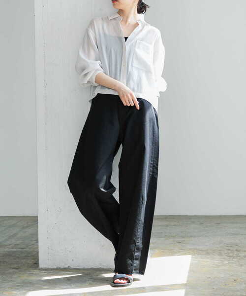 「URBAN RESEARCH」 チノパンツ 38 ブラック レディース