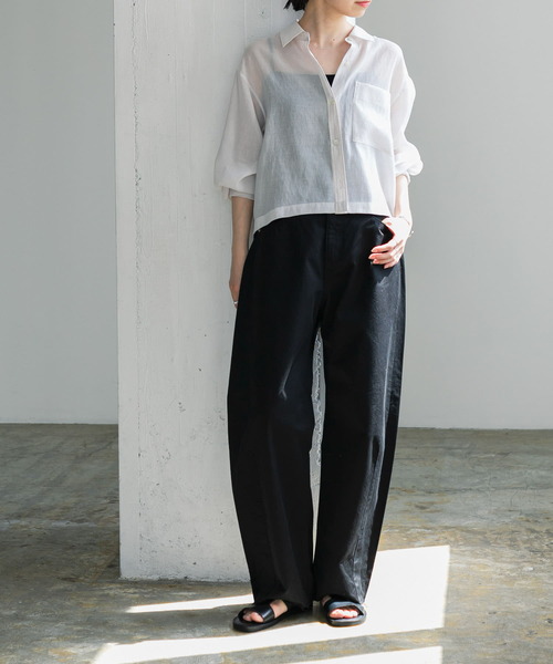「URBAN RESEARCH」 チノパンツ 38 ブラック レディース
