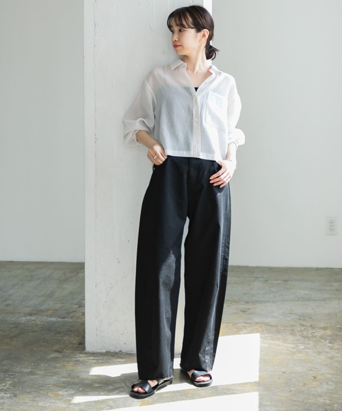 「URBAN RESEARCH」 チノパンツ 38 ブラック レディース