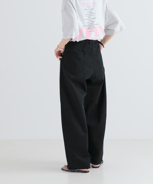 「URBAN RESEARCH」 チノパンツ 38 ブラック レディース