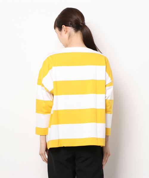 「Traditional Weatherwear」 7分袖カットソー S ベージュ レディース_画像3