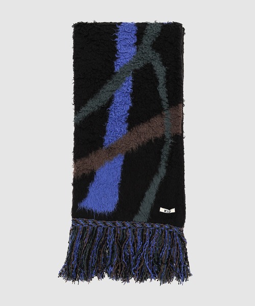 KHOKI マフラー Jacquard-design muffler メンズ レディース