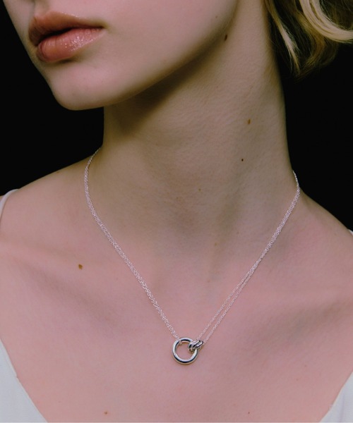 LAPUIS（ラピュイ） ネックレス Coil Circle necklace レディース