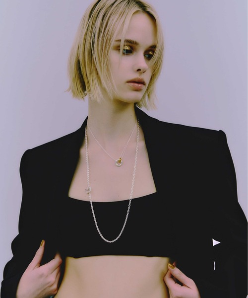 ネックレス LAPUIS(ラピュイ)Coil Circle necklace レディースの画像