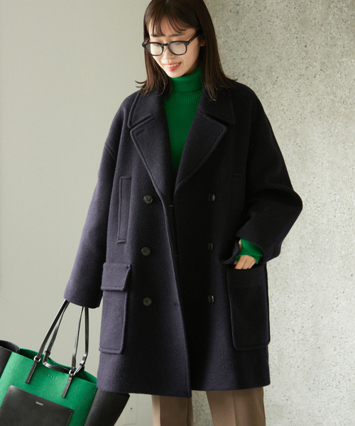 【今期】SLOBE IENA ロングチェスターコート 36 ブラウン IENA」 チェスターコート 36 ブラウン レディース SLOBE IENA コート