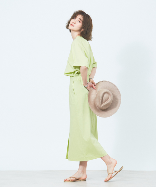 「Rouge vif」 半袖ブラウス フリー ベージュ レディース_画像3