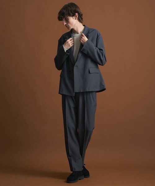 セットアップ エバークリースGRツイルテーラードジャケット　スラックス エバークリースGRツイルテーラードジャケット｜防シワ/速乾