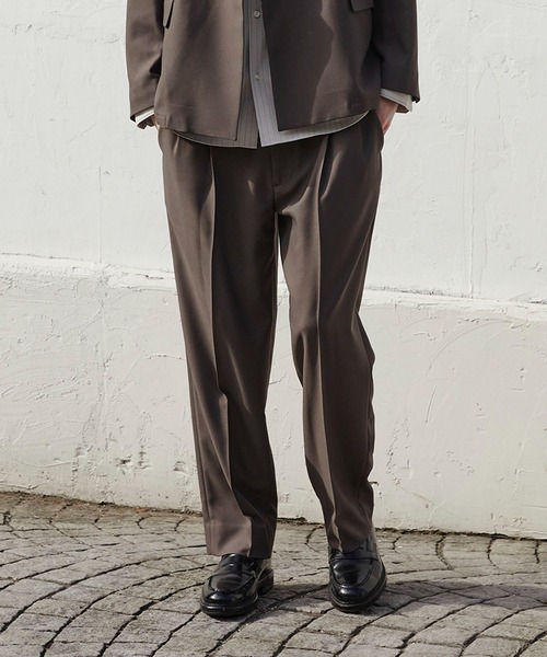 PUBLIC TOKYO（パブリックトウキョウ） スラックス 「セットアップ対応