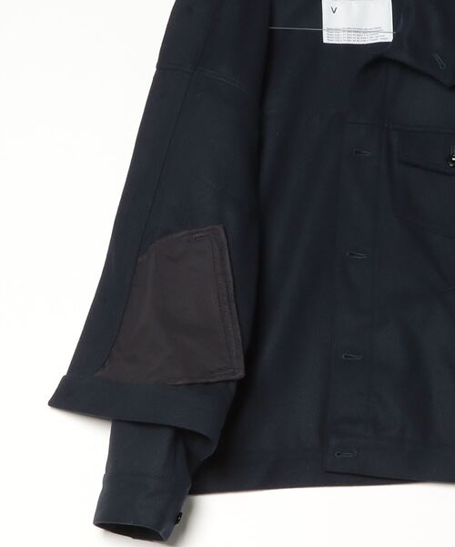 VOAAOV（ヴォアーブ） ブルゾン アウター RECYCLED MELTON Blouson