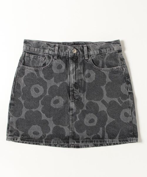 マリメッコ　maridenim マリデニム ウニッコ ミニスカート marimekko（マリメッコ） デニムスカート 「ノベルティ付」「Maridenim