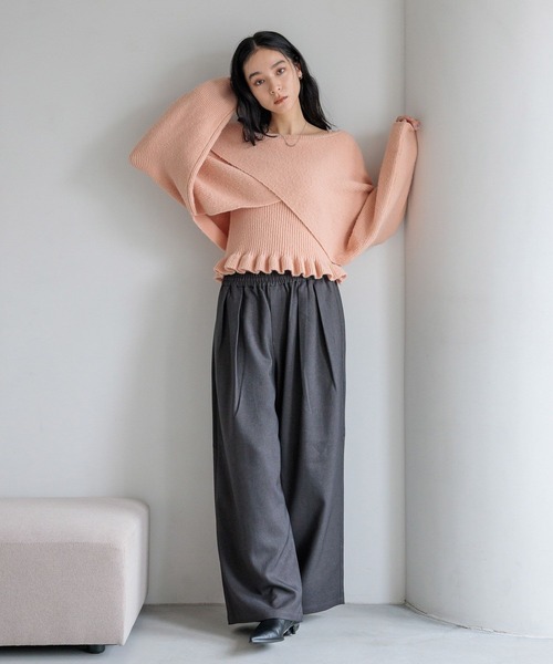 比較的綺麗です。 LOWRYS FARM（ローリーズファーム） ニット セーター メニウェイ2P