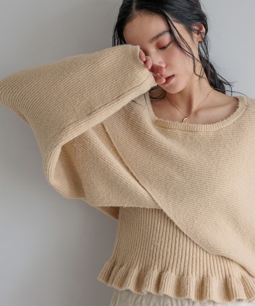 LOWRYS FARM（ローリーズファーム） ニット セーター メニウェイ2P