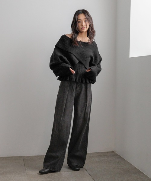 LOWRYS FARM（ローリーズファーム） ニット セーター メニウェイ2P