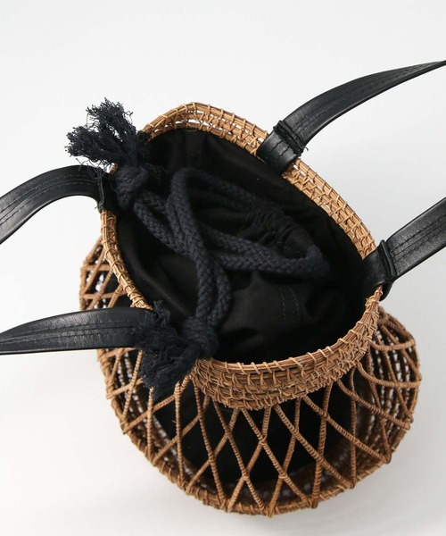 「Gready Brilliant」 「TARANGO」かごバッグ FREE ブラック レディース_画像6