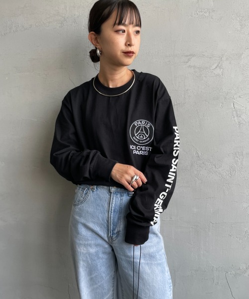 tシャツ 「PARIS SAINT-GERMAIN/パリ・サン＝ジェルマン」 PSG刺繍ロゴ