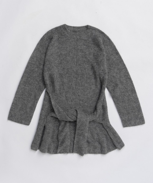 ワンピース PRANK PROJECT Knot Front Knit Tunic PRANK PROJECT（プランクプロジェクト） チュニック ノットフロント