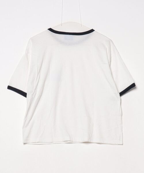 「UCLA」 ワンポイント半袖Tシャツ M ホワイト レディース_画像2