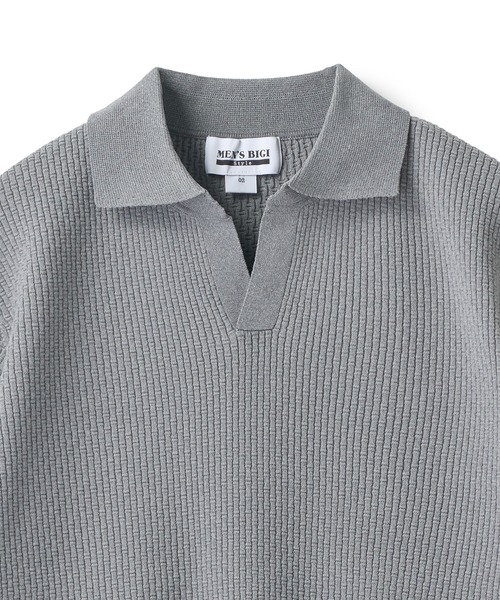 MEN'S BIGI（メンズビギ） ポロシャツ 半袖 バンブーリンクス