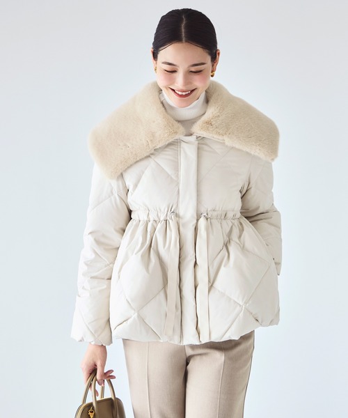 【美品】洗えるダウン ♡ルイルエブティック ダウンジャケット RUIRUE BOUTIQUE（ルイルエブティック） ダウンコート ダウン