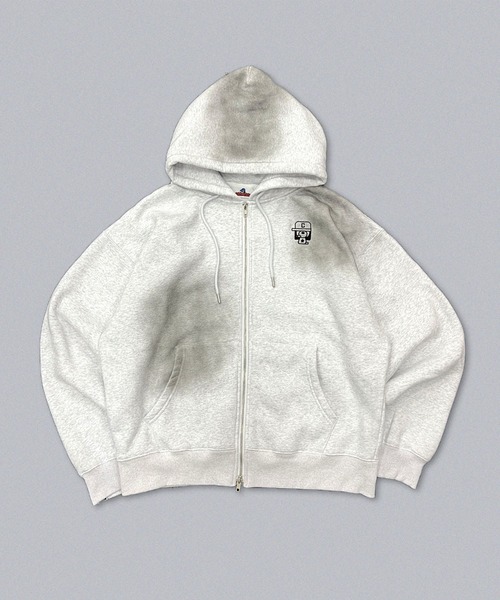 centimeter（センチメーター） パーカー Boxy ruler zip hoodie メンズ