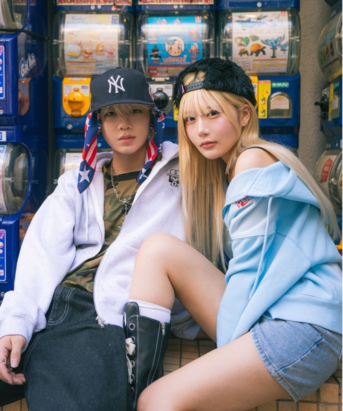 centimeter（センチメーター） パーカー Boxy ruler zip hoodie メンズ