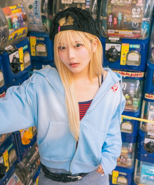 centimeter（センチメーター） パーカー Boxy ruler zip hoodie メンズ