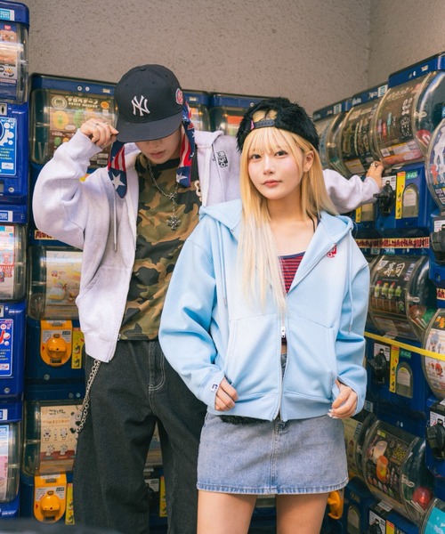 centimeter（センチメーター） パーカー Boxy ruler zip hoodie メンズ