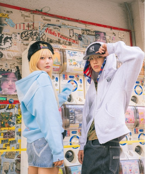 centimeter（センチメーター） パーカー Boxy ruler zip hoodie メンズ