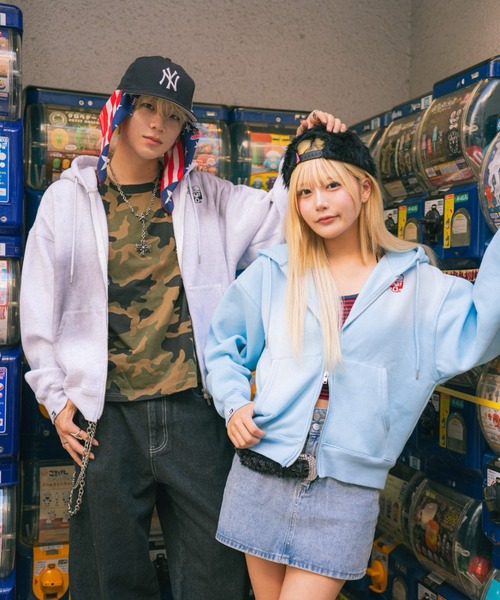 centimeter（センチメーター） パーカー Boxy ruler zip hoodie メンズ