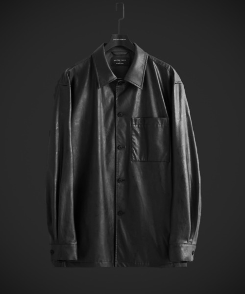 UNITED TOKYO（ユナイテッドトウキョウ） シャツ ライトレザーシャツ