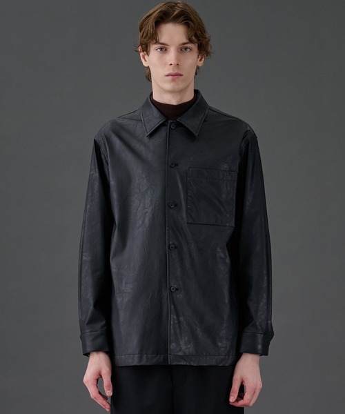 UNITED TOKYO ユナイテッド　トウキョウ　シャツ UNITED TOKYO（ユナイテッドトウキョウ） シャツ ライトレザーシャツ